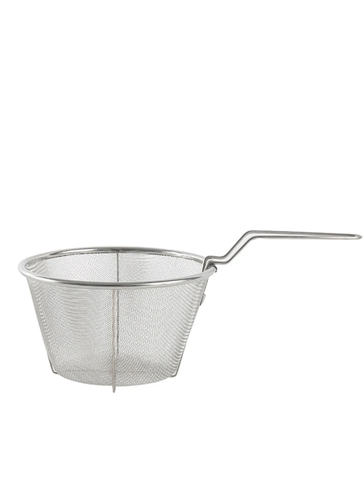 Stainless Steel Frying Basket Colander Strainer Round French Fries Fried Filter Spoon Pot Edge Household Frying Mesh Standard
Stainless Steel Frying Basket Colander Strainer Round French Fries Fried Filter Spoon Pot Edge Household Frying Mesh Standard