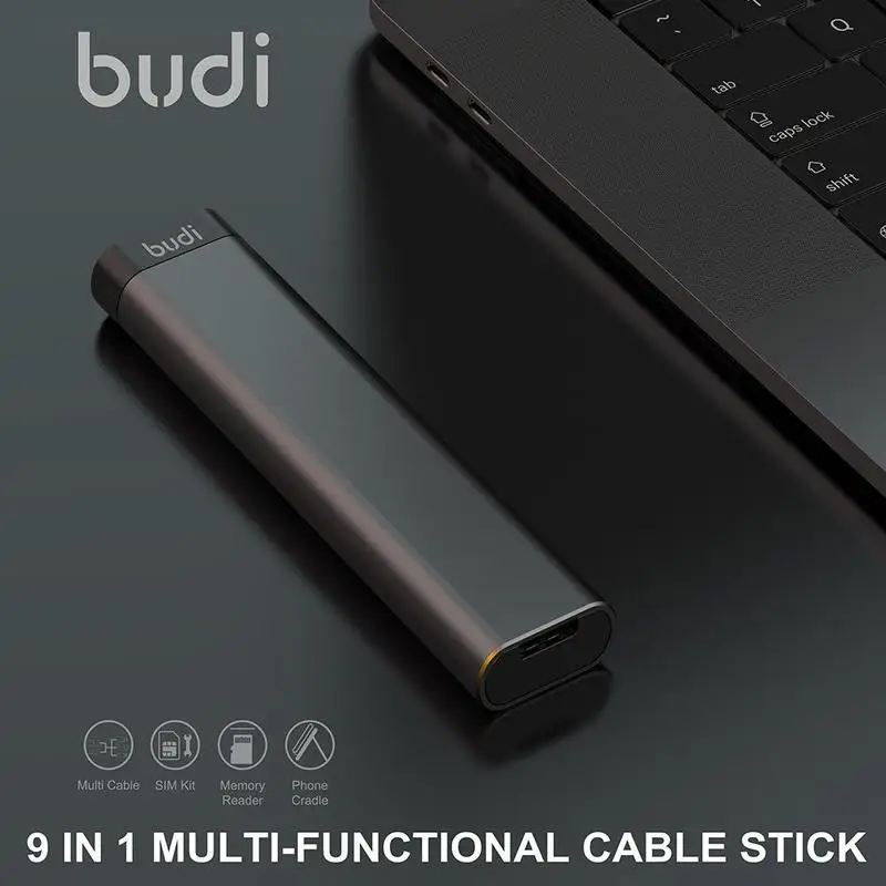 BUDI Multi-function Smart Adapter Card Storage Data Cable USB Box for iPhone Samsung Xiaomi Huawei Protable Phone USB Hub
BUDI Multi-function Smart Adapter Card Storage Data Cable USB Box for iPhone Samsung Xiaomi Huawei Protable Phone USB Hub