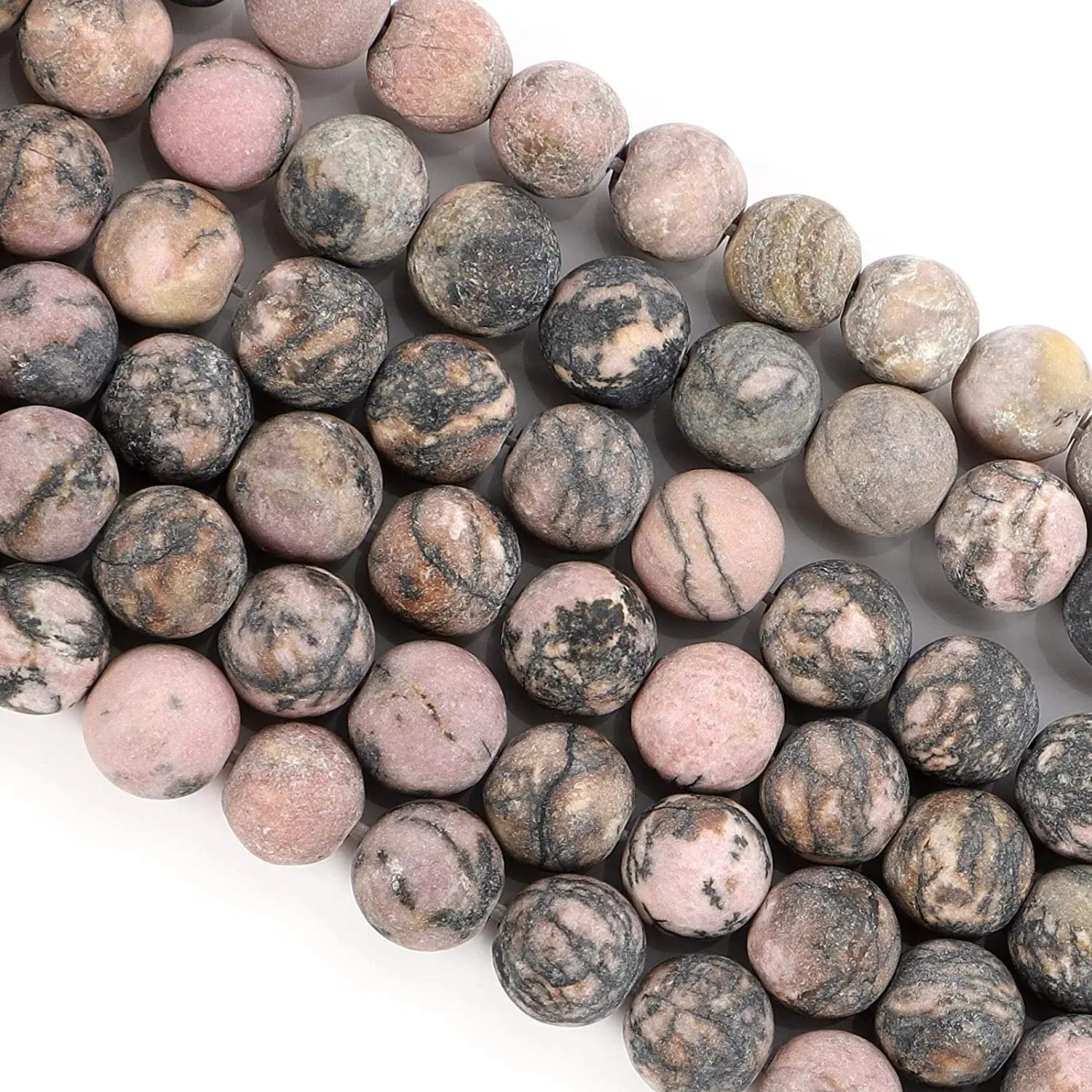 LW003 6/8/10mm Natural Stone Beads, Frosted black lines and red lines Gem Strand, Round Loose Beads for diy Jewelry Making
LW003 6/8/10mm Natural Stone Beads, Frosted black lines and red lines Gem Strand, Round Loose Beads for diy Jewelry Making