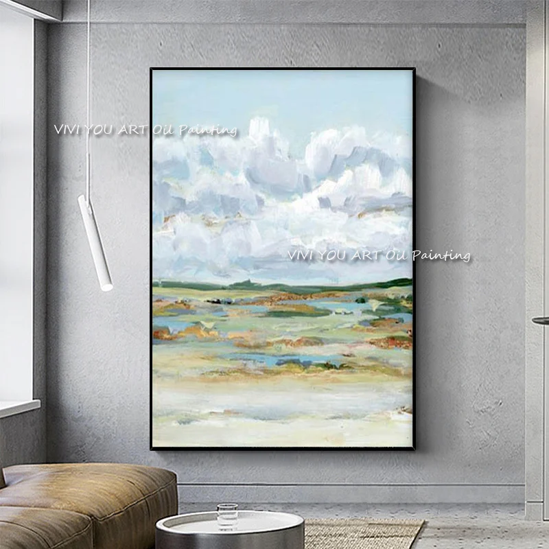 The Best Handmade Grassland View Oil Paintings on Canvas Palette Abstract Painting Wall Picture for Hotel Room Decor Landscape
The Best Handmade Grassland View Oil Paintings on Canvas Palette Abstract Painting Wall Picture for Hotel Room Decor Landscape