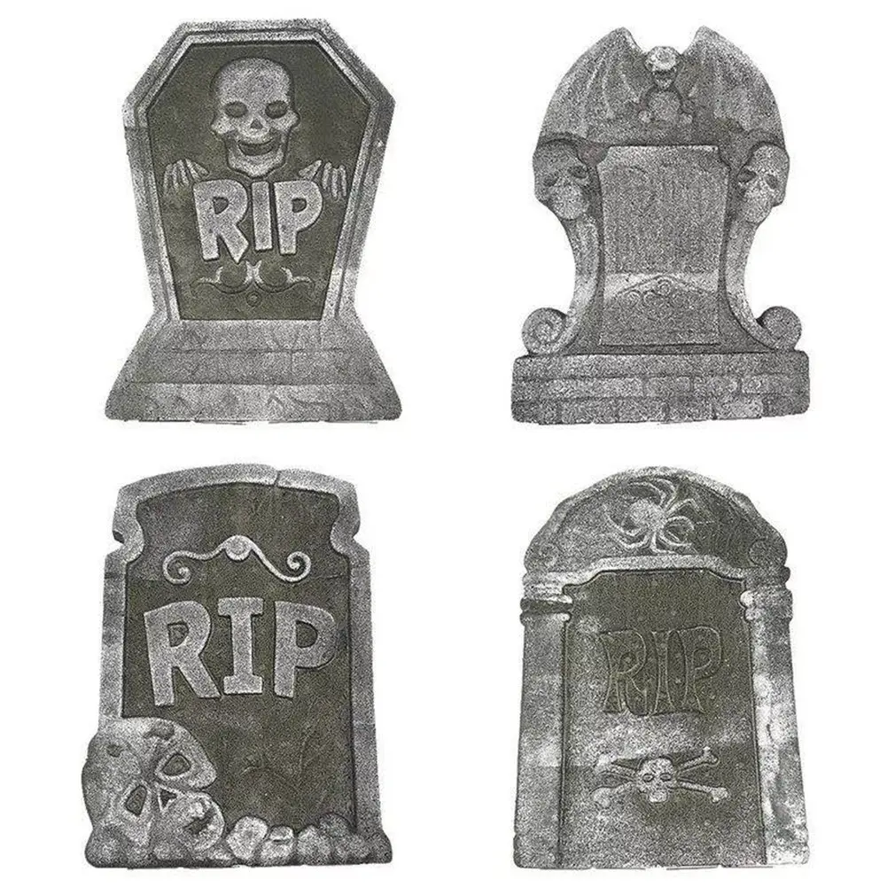 1Pcs Funny Foam Tombstones Gravestone Graveyard Haunted House Decorations for Halloween Yard Halloween Decoration Prop
1Pcs Funny Foam Tombstones Gravestone Graveyard Haunted House Decorations for Halloween Yard Halloween Decoration Prop