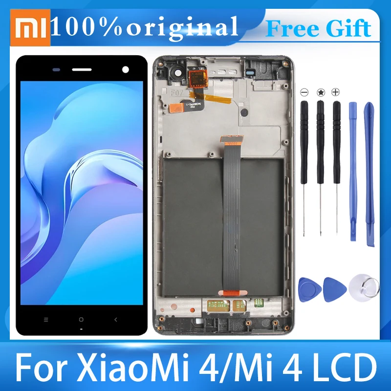 5.0" Original For Xiaomi Mi 4 Mi4 LCD Screen Display+Frame+Touch Panel Digitizer For Xiaomi 4 LCD Display
5.0" Original For Xiaomi Mi 4 Mi4 LCD Screen Display+Frame+Touch Panel Digitizer For Xiaomi 4 LCD Display