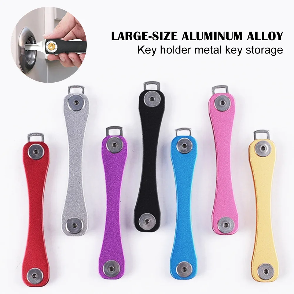 Smart key chain Mini Keychain Compact Key Decorative Holder Clip Home Storage Metal key Clip Aluminum Organizer Keychain Outdoor
Smart key chain Mini Keychain Compact Key Decorative Holder Clip Home Storage Metal key Clip Aluminum Organizer Keychain Outdoor