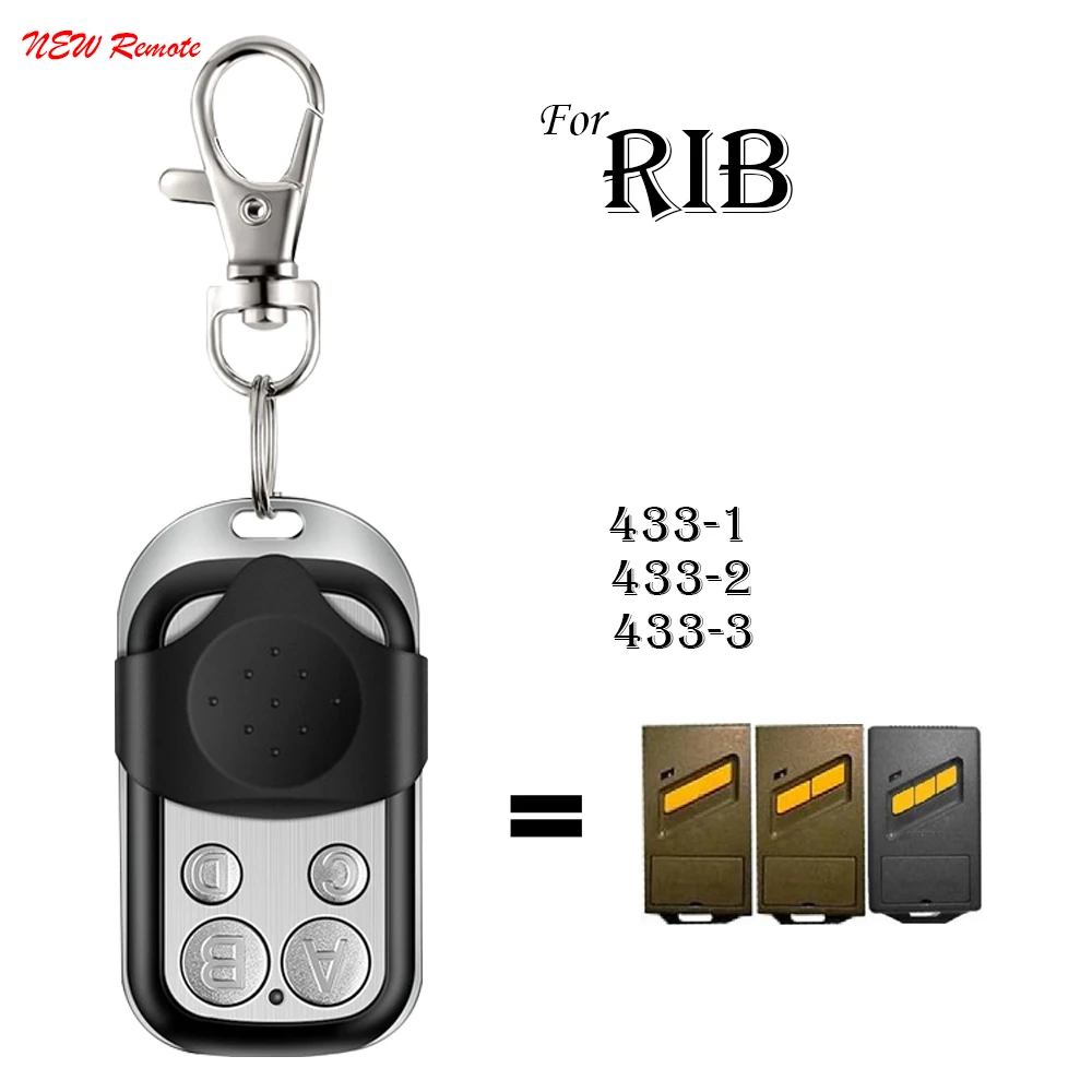 Для RIB 433-3 433-1 433-2 433mhz пульт дистанционного управления гаражной двери Мотор передатчик
Для RIB 433-3 433-1 433-2 433mhz пульт дистанционного управления гаражной двери Мотор передатчик