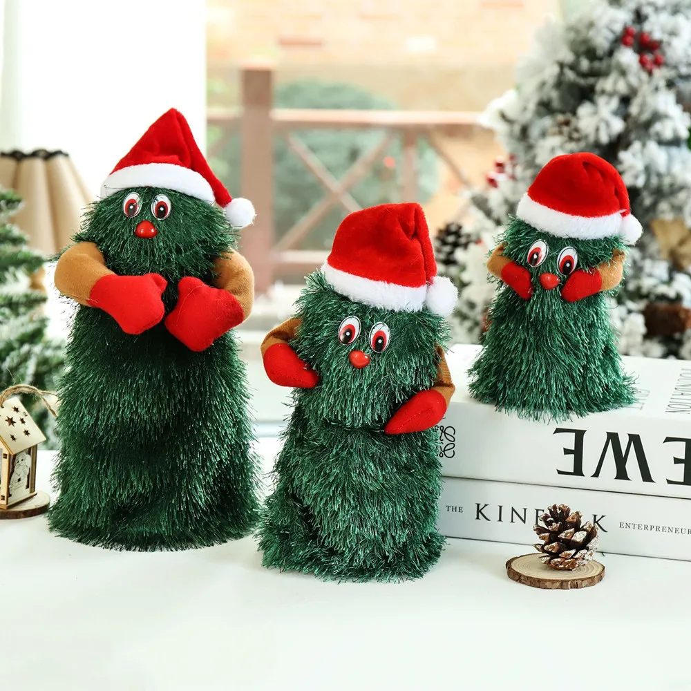2022Electric Toy Plush Toy Doll Funny Cute Green Electronic Xmas Tree Musical Santa Claus Fun Toy Christmas Decoration Xmas Gift
2022Electric Toy Plush Toy Doll Funny Cute Green Electronic Xmas Tree Musical Santa Claus Fun Toy Christmas Decoration Xmas Gift