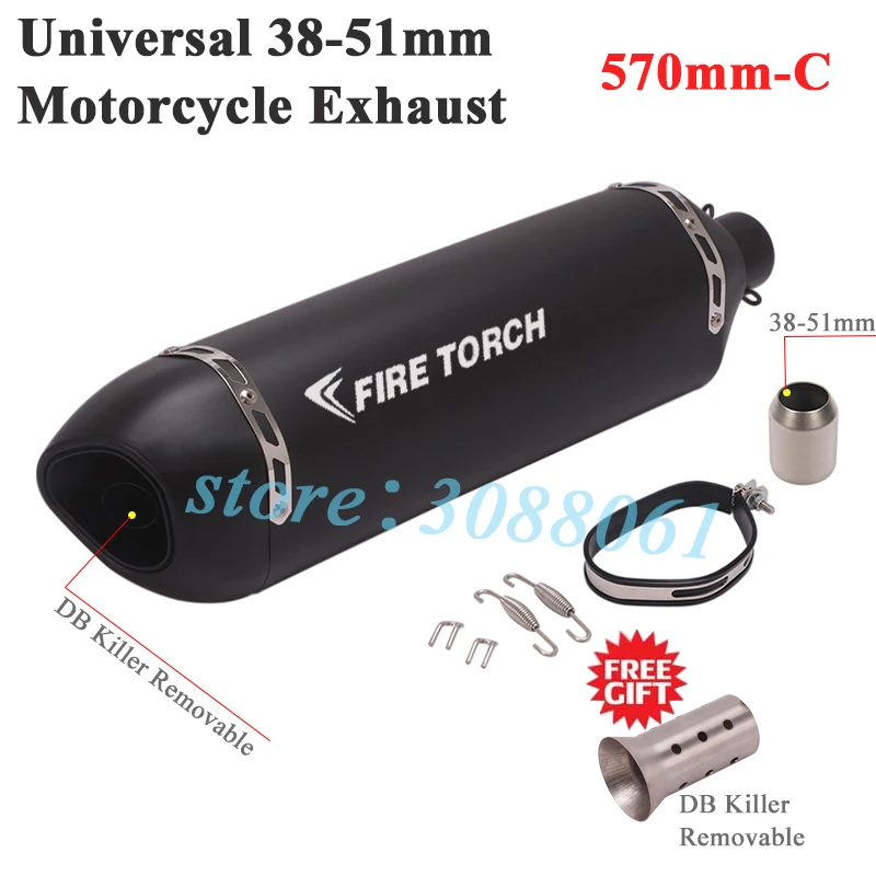 Universal Motorcyle Yoshimura Exhaust Pipe Escape Modify Tip End Muffler Motocross DB Killer For CBR650 Z1000SX tmax 530 502X R1
Universal Motorcyle Yoshimura Exhaust Pipe Escape Modify Tip End Muffler Motocross DB Killer For CBR650 Z1000SX tmax 530 502X R1