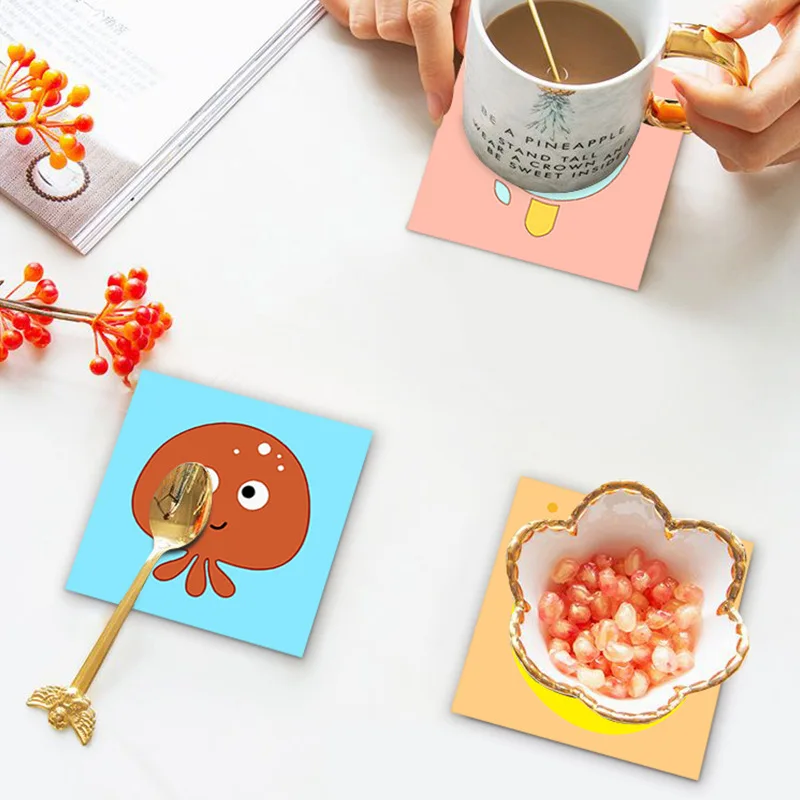 Leather Mouse Pad Small Cartoon Coaster Cute Dirt-resistant Mat Computer Office Simple Round Mouse Pad Placemats for Table
Leather Mouse Pad Small Cartoon Coaster Cute Dirt-resistant Mat Computer Office Simple Round Mouse Pad Placemats for Table