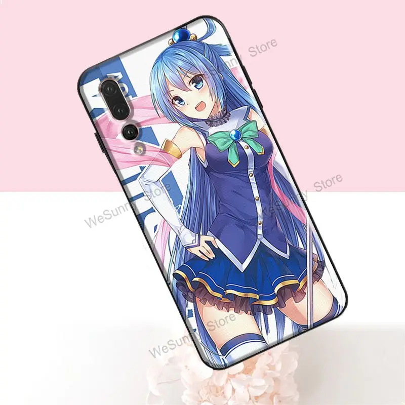 Чехол Aqua Konosuba для Huawei P30 Pro P20 P40 Mate 20 Lite P Smart 2019 Nova 5T Honor 50 8X 9X 10i чехол | Мобильные