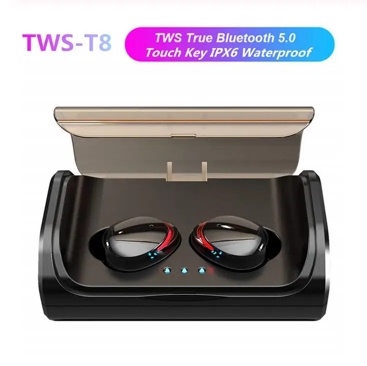 EastVita наушники вкладыши TWS с T8 Bluetooth 5 0 True Беспроводной Наушники глубокий бас