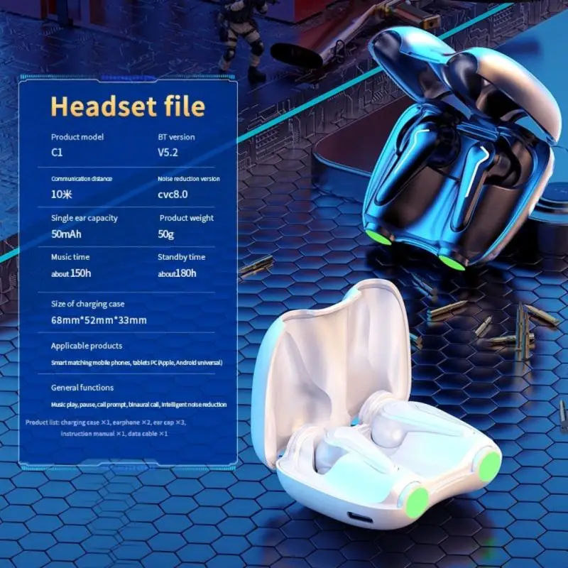 Новые Bluetooth-наушники Y3 с низкой задержкой, водонепроницаемые IPX5, Hi-Fi стерео спортивные Игровые наушники для Android/iOS
Новые Bluetooth-наушники Y3 с низкой задержкой, водонепроницаемые IPX5, Hi-Fi стерео спортивные Игровые наушники для Android/iOS