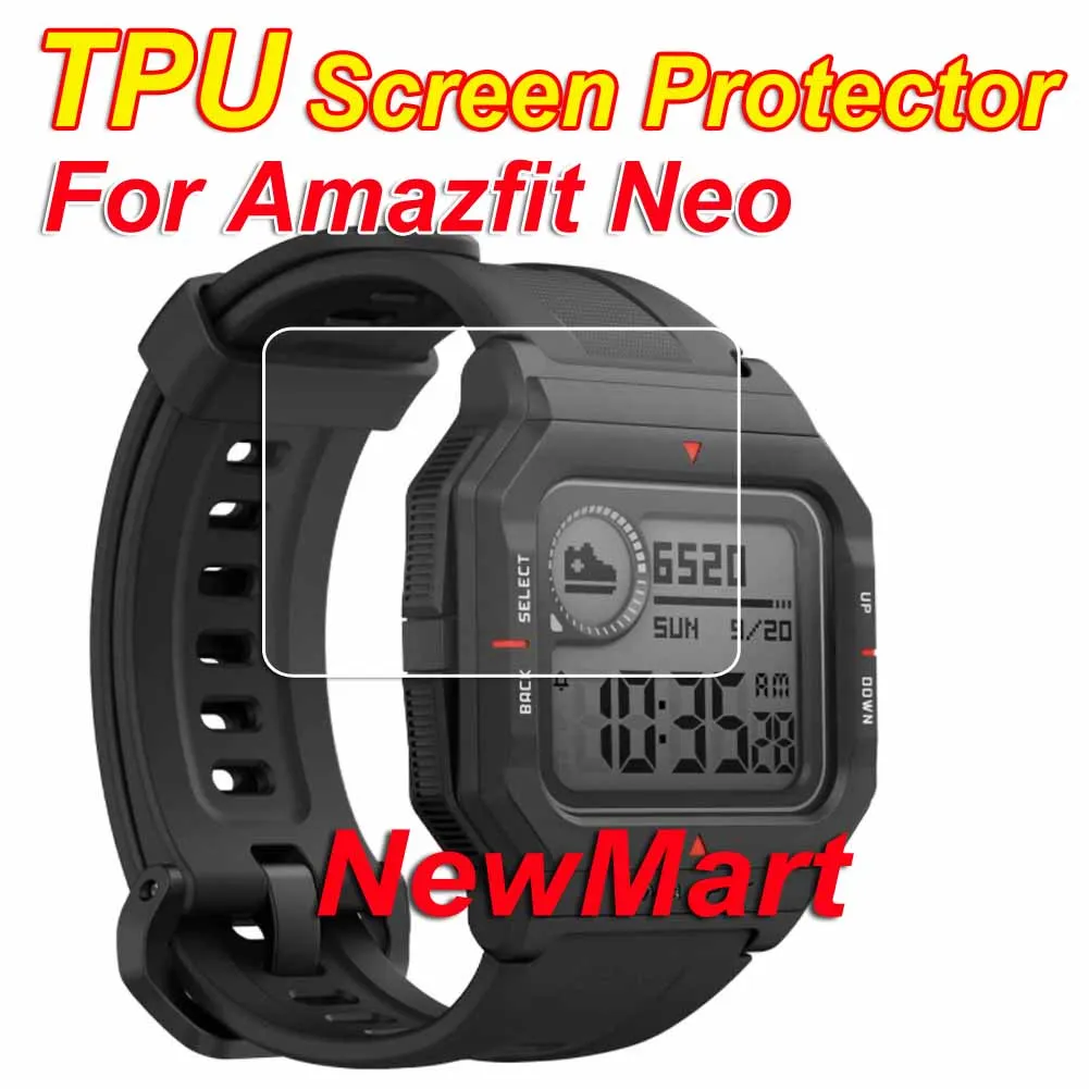 Protector For Amazfit Ares / Neo For Xiaomi Huami AMAZFIT Ares AMAZFIT Neo A2001 TPU Nano Screen Protector Screen Guard
Protector For Amazfit Ares / Neo For Xiaomi Huami AMAZFIT Ares AMAZFIT Neo A2001 TPU Nano Screen Protector Screen Guard