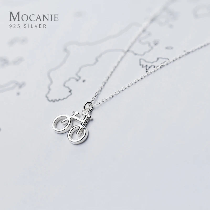 Mocanie 2020 New 925 Sterling Silver Beautiful Dainty Bicycle Pendant for Women Adjustable Necklace Fine Jewelry Birthday Gift
Mocanie 2020 New 925 Sterling Silver Beautiful Dainty Bicycle Pendant for Women Adjustable Necklace Fine Jewelry Birthday Gift