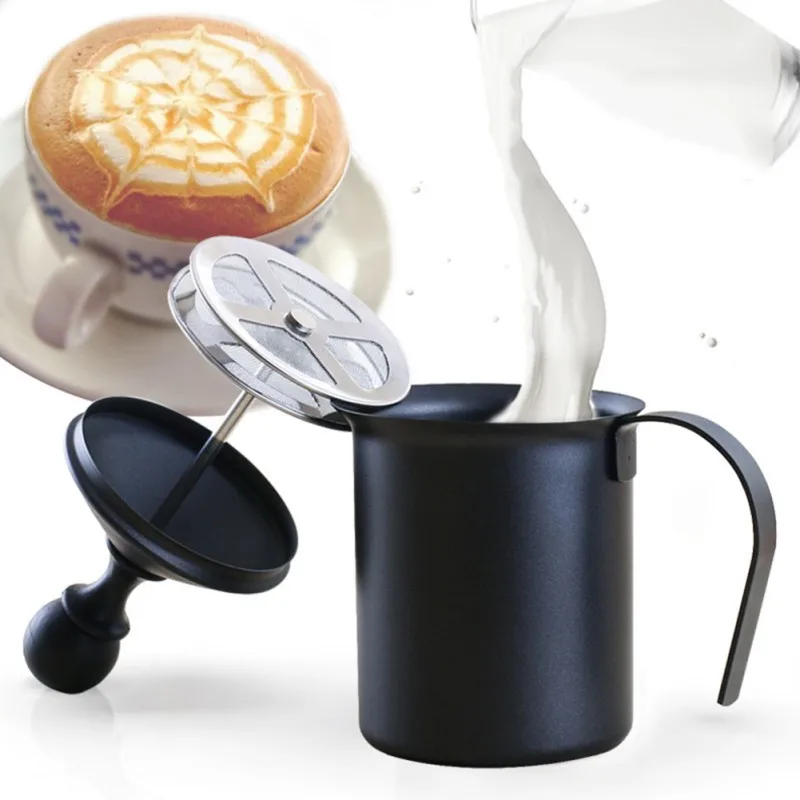 Double-layer Stainless Steel Hand Pump Milk Frother Pitcher Froth Foamer Cup Coffee Milk Foam Frothing 27 Oz
Double-layer Stainless Steel Hand Pump Milk Frother Pitcher Froth Foamer Cup Coffee Milk Foam Frothing 27 Oz