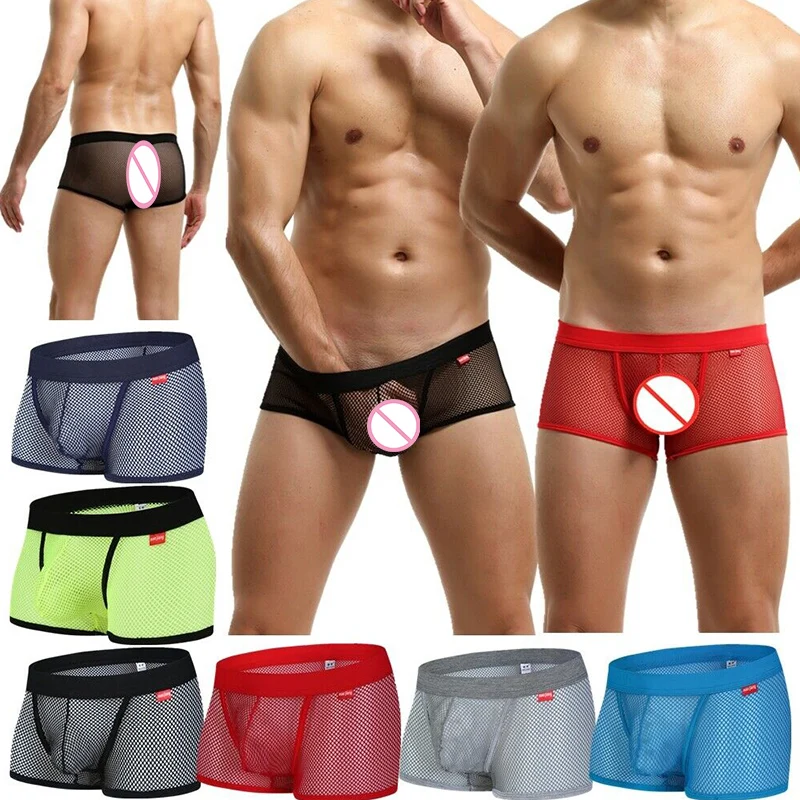 3PCS/Pack Men Underwear Boxers Mesh Breathable Cueca Tanga Comfortable Underpants Men Boxershorts Male Pants Solid Shorts
3PCS/Pack Men Underwear Boxers Mesh Breathable Cueca Tanga Comfortable Underpants Men Boxershorts Male Pants Solid Shorts