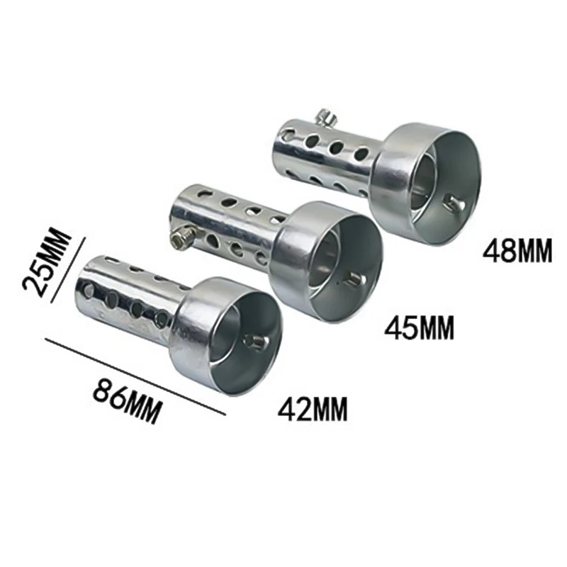Fit 42mm/45mm/48mm Motorcycle Can DB Killer Silencer Noise Sound Eliminator Exhaust Adjustable Muffler Silencer
Fit 42mm/45mm/48mm Motorcycle Can DB Killer Silencer Noise Sound Eliminator Exhaust Adjustable Muffler Silencer