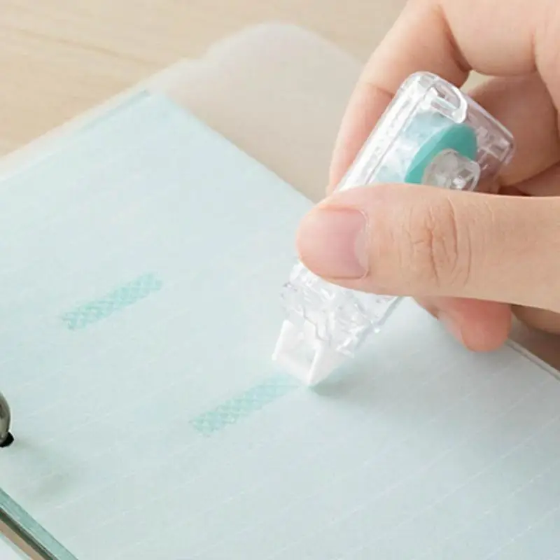 6pcs/pack Roller Glue Tape Double Sided Adhesive Dots Permanent Stationery Applicator Stick Roller Adhesive 5m/roll Glue Ta Y0W6
6pcs/pack Roller Glue Tape Double Sided Adhesive Dots Permanent Stationery Applicator Stick Roller Adhesive 5m/roll Glue Ta Y0W6