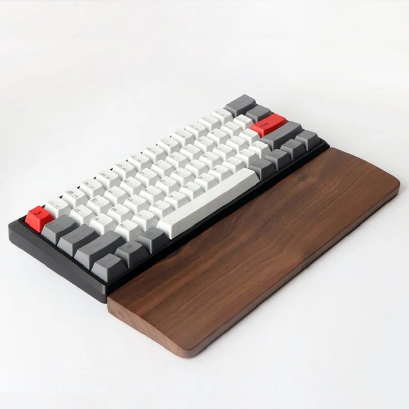 Подставка для клавиатуры из орехового дерева эргономичная 61 клавиша 87 104 клавиш с