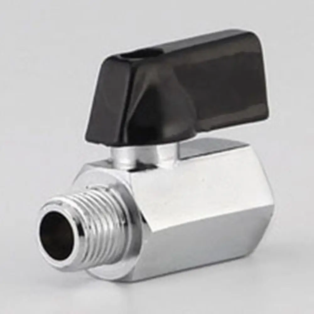 Female Male 1/4 NPT Threaded Full Port Brass Ball Valve Shut Off Switch Good sealed performance Small resistance
Female Male 1/4 NPT Threaded Full Port Brass Ball Valve Shut Off Switch Good sealed performance Small resistance