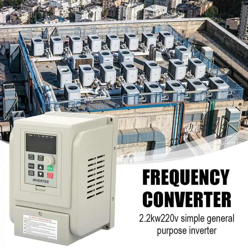 VFD 2.2KW Inverter AT1-2200X Single-Phase/Three-Phase AC 220V Variable Frequency Drive Inverter Built-In Filter PWM Control 
VFD 2.2KW Inverter AT1-2200X Single-Phase/Three-Phase AC 220V Variable Frequency Drive Inverter Built-In Filter PWM Control
