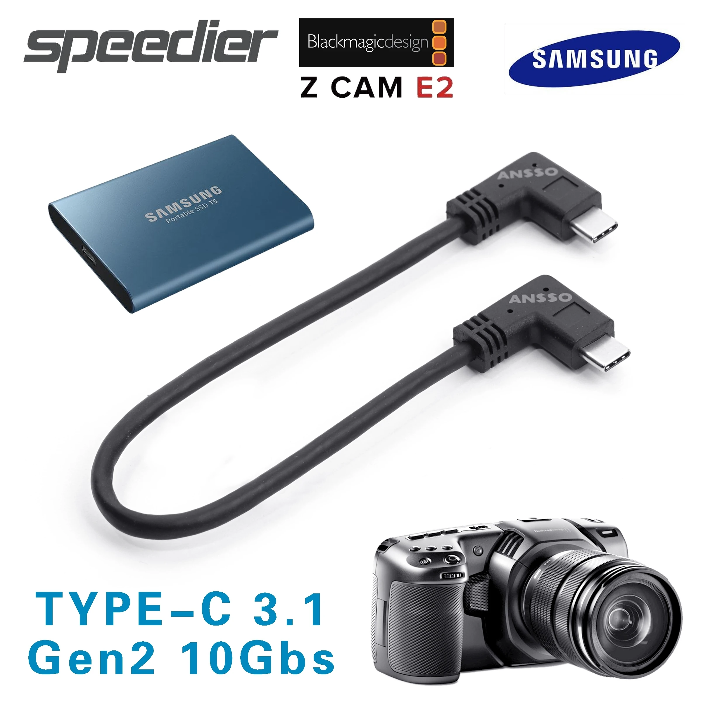 USB кабель для передачи данных с портом Type C 3 1 сверхтонкий 100 Вт (PD 20 в 5 а)|Кабели HDMI| |