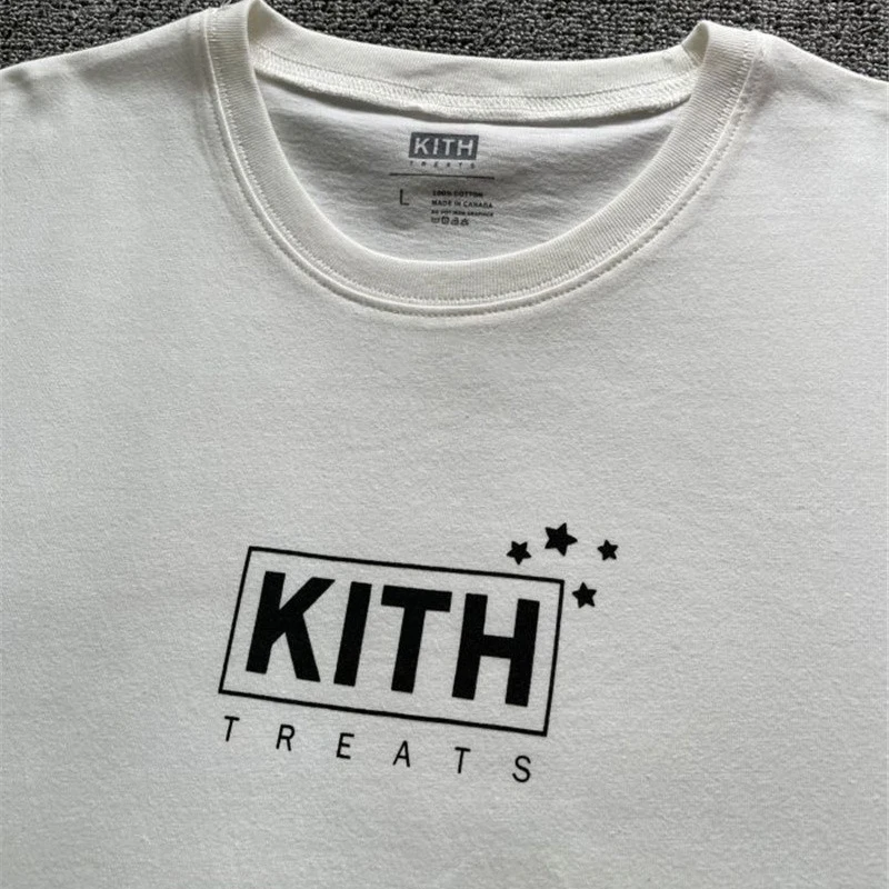 Original Packaging KITH T Shirt TREATS Collection Best Quality Midnight Snack Men Women KITH T-shirt 
Original Packaging KITH T Shirt TREATS Collection Best Quality Midnight Snack Men Women KITH T-shirt