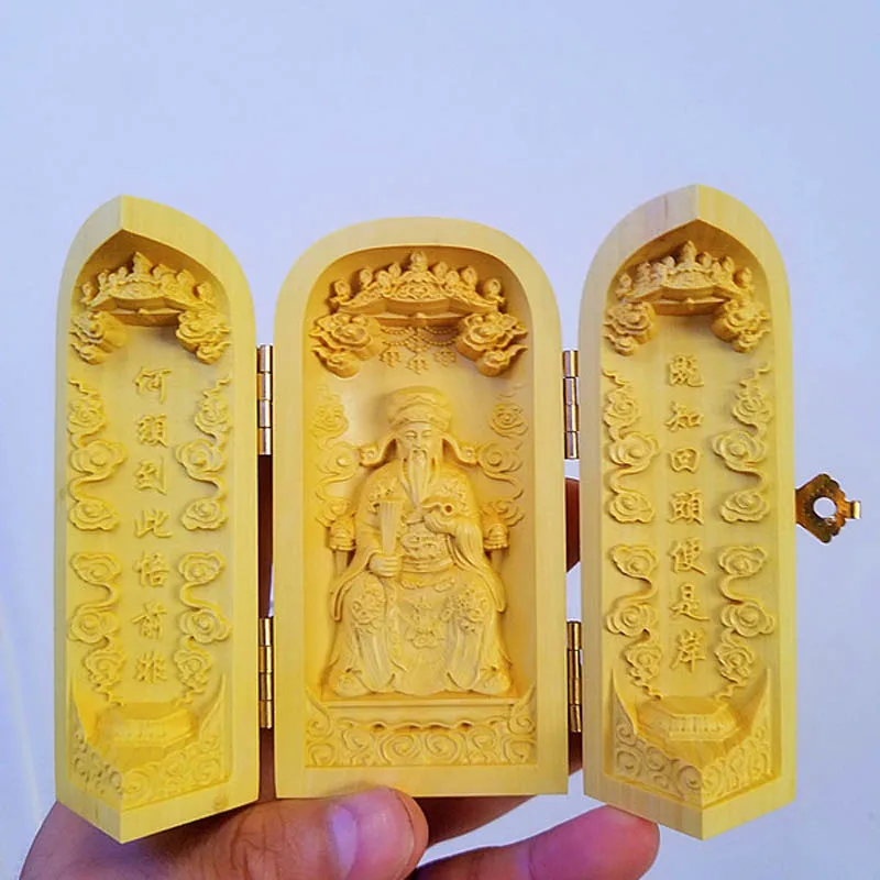 Sacred holy Talisman home Protection FENG SHUI Taoism Buddhism town gods CHENG HUANG YE Taoist priest Sculpture Wood carving
Sacred holy Talisman home Protection FENG SHUI Taoism Buddhism town gods CHENG HUANG YE Taoist priest Sculpture Wood carving