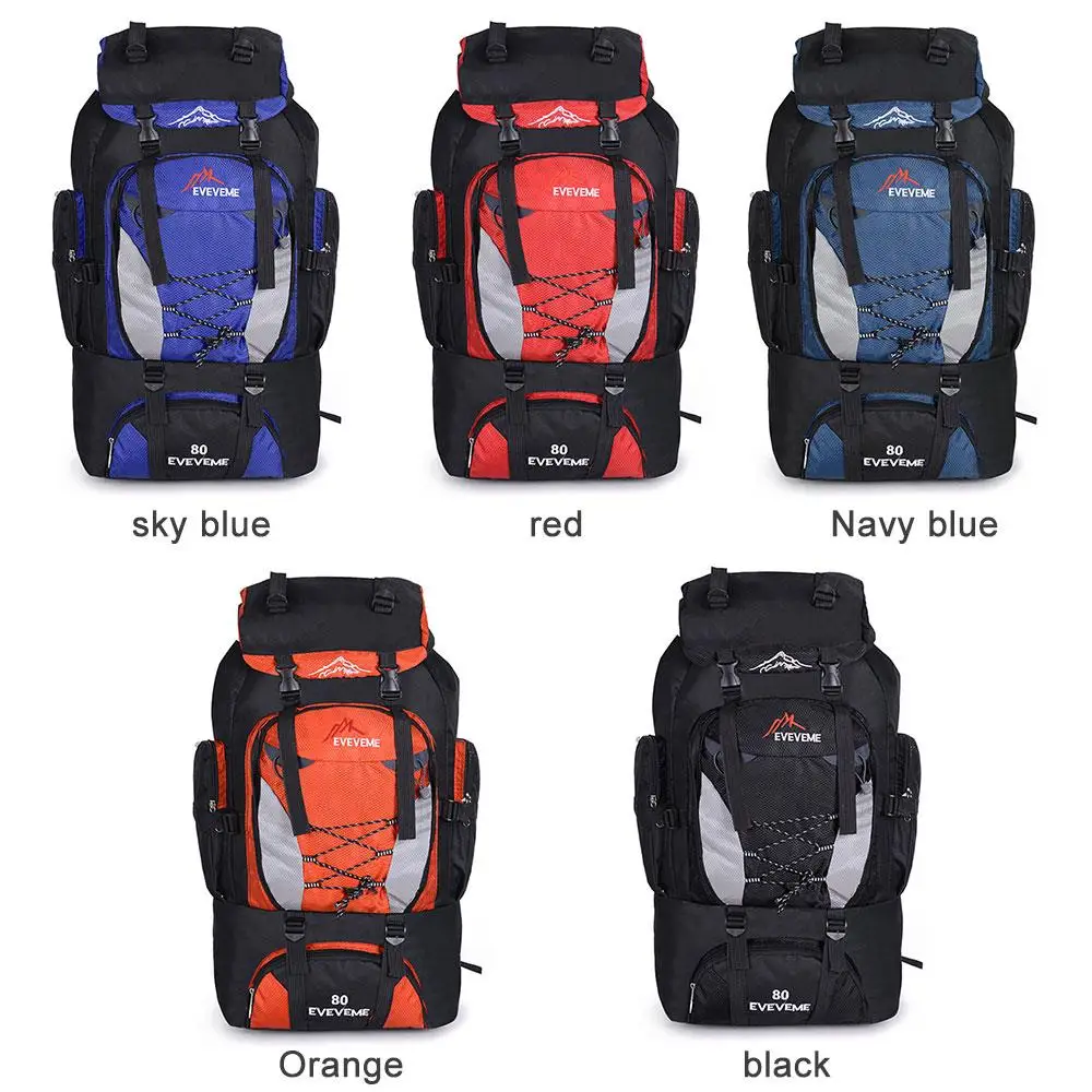 Practical 80L Waterproof Nylon Hunting Tactical Backpack Mountaineering Backpack Outdoors Camping Bag Traveling Backpack 
Practical 80L Waterproof Nylon Hunting Tactical Backpack Mountaineering Backpack Outdoors Camping Bag Traveling Backpack