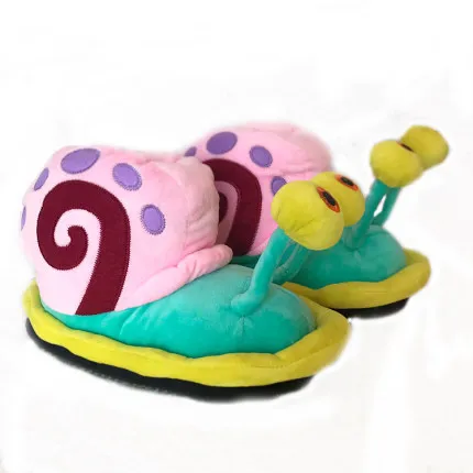 Cartoon sponge baby series small snail bag with cotton shoes home parent-child slippers small snail
Cartoon sponge baby series small snail bag with cotton shoes home parent-child slippers small snail