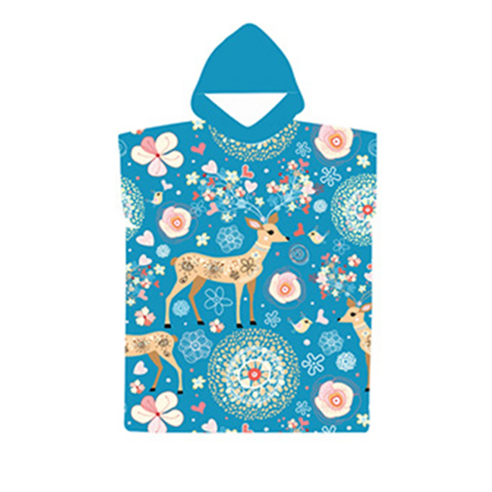 Quick-drying Hooded Bathrobe Loose Printing Swimming Cloak Multipurpose Bath Towel for Outdoor Beach Swimming FBS889
Quick-drying Hooded Bathrobe Loose Printing Swimming Cloak Multipurpose Bath Towel for Outdoor Beach Swimming FBS889