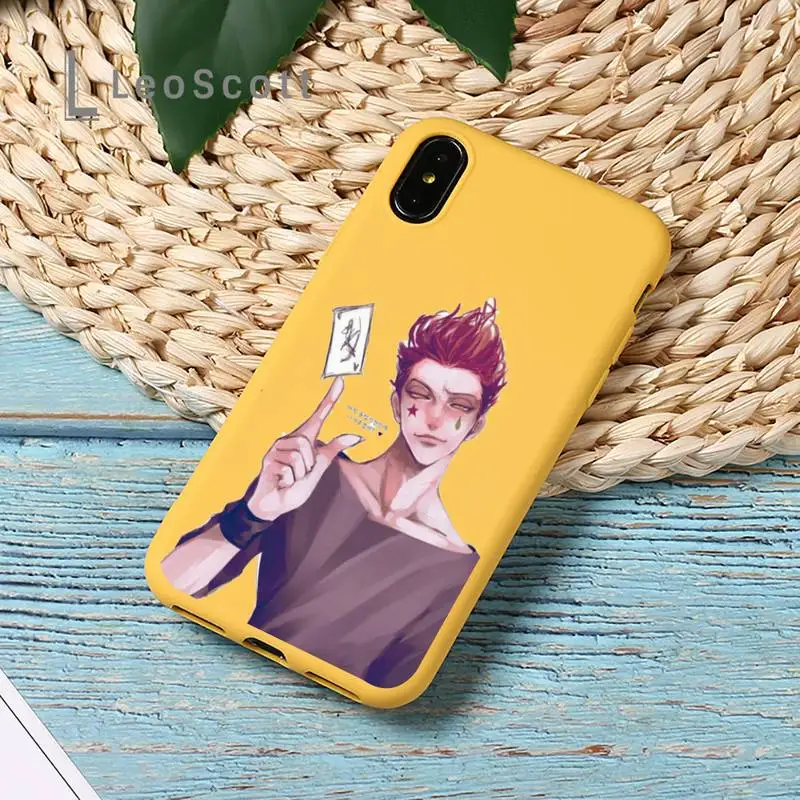 Hisoka Anime Hunter X hunter Phone Case Candy Color for iPhone 11 12 mini pro XS MAX 8 7 6 6S Plus X SE 2020 XR
Hisoka Anime Hunter X hunter Phone Case Candy Color for iPhone 11 12 mini pro XS MAX 8 7 6 6S Plus X SE 2020 XR