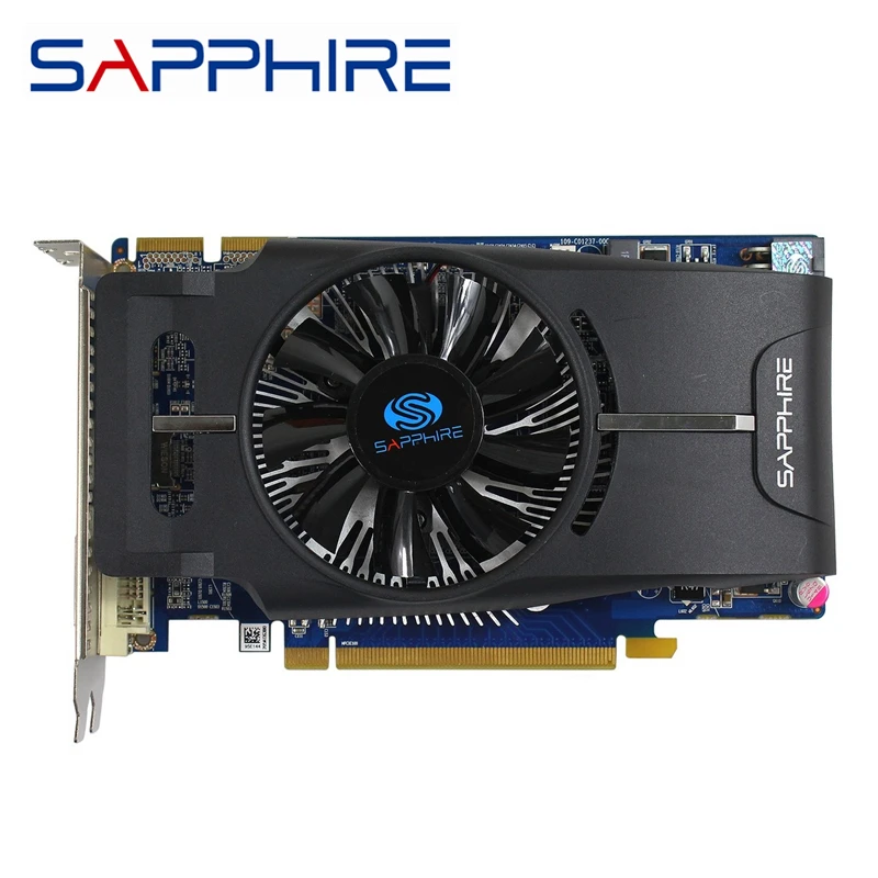 SAPPHIRE Radeon HD6770 оригинальная видеокарта GDDR5 1 ГБ графическая карта GPU HD 6770 видеокарты