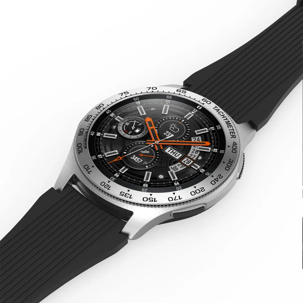 Чехол Gear S3 для Samsung Frontier Galaxy Watch 46 мм новое кольцо клейкая крышка против царапин
