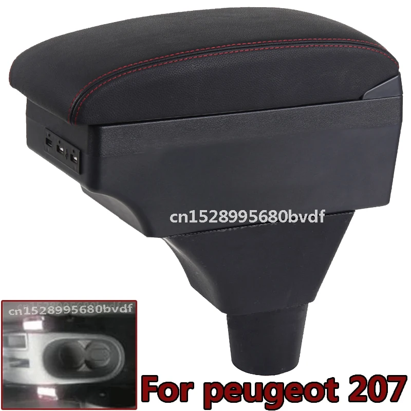 Подлокотник для peugeot 207, внутренние детали, специальные детали для подлокотника автомобиля, центральный контейнер для хранения с USB
Подлокотник для peugeot 207, внутренние детали, специальные детали для подлокотника автомобиля, центральный контейнер для хранения с USB