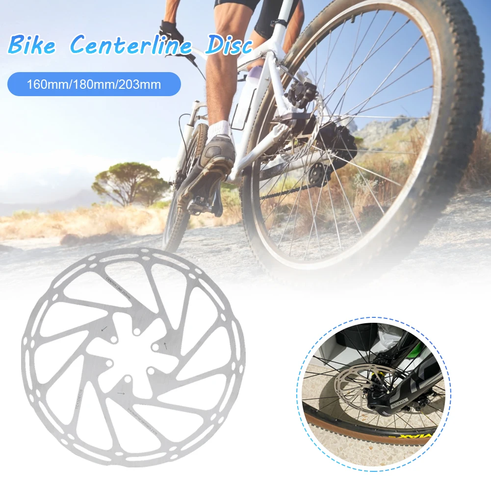 High Quality 160mm/180mm/203mm Centerline Rotor Bicycle Disc Brake Rotor 6-bolt Disc Rotor With Screws Exquisite Hollow Design
High Quality 160mm/180mm/203mm Centerline Rotor Bicycle Disc Brake Rotor 6-bolt Disc Rotor With Screws Exquisite Hollow Design