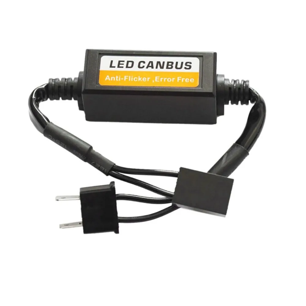 2pcs H7 LED Headlight Canbus Decoder Adapter Anti-Flicker Harness Bulbs Resistor Decoder Warning Error Canceller Car Products
2pcs H7 LED Headlight Canbus Decoder Adapter Anti-Flicker Harness Bulbs Resistor Decoder Warning Error Canceller Car Products
