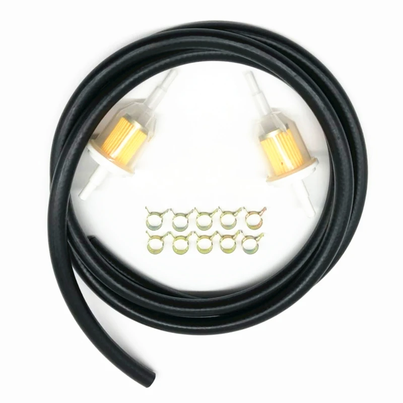 Fuel Hose kit +2M 8mm Fuel Line+2pcs 8mm Fuel Filters+10pcs hose clamps for Car Motorcycle Scooter
Fuel Hose kit +2M 8mm Fuel Line+2pcs 8mm Fuel Filters+10pcs hose clamps for Car Motorcycle Scooter