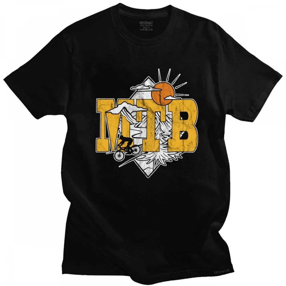 Retro MTB Mountain Biking Tshirt In Nature Downhill Down The Mountain Bike Trail T Shirt Short Sleeve Soft Cotton Tee Tops
Retro MTB Mountain Biking Tshirt In Nature Downhill Down The Mountain Bike Trail T Shirt Short Sleeve Soft Cotton Tee Tops