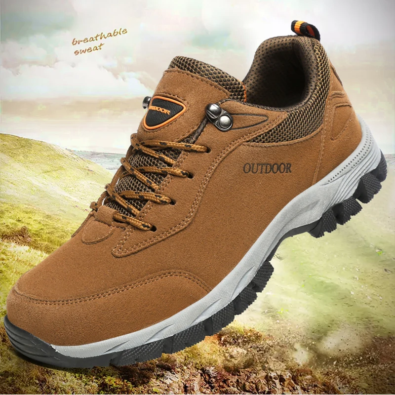 Men Non-Slip Outdoor Hiking Shoes Size 39-49 Hot Sale Leather Shoes Men Comfortable Cowhide Sneakers Men's Casual Shoes Tenis
Men Non-Slip Outdoor Hiking Shoes Size 39-49 Hot Sale Leather Shoes Men Comfortable Cowhide Sneakers Men's Casual Shoes Tenis