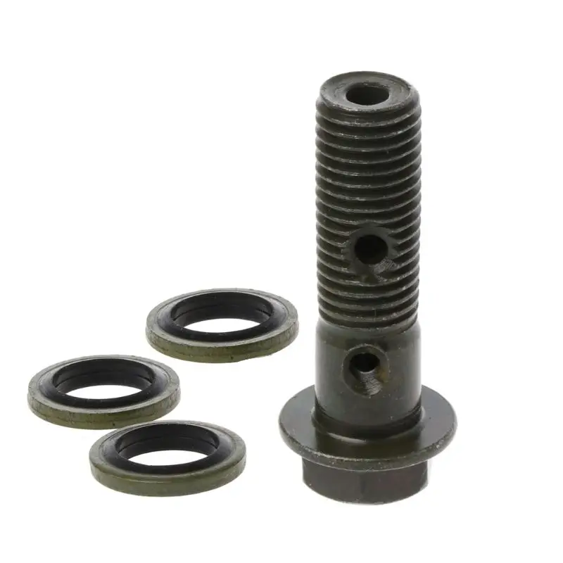 Motorcycle Brake Hollow Screw M10 x 1.25 Double Banjo Bolt for honda Suzuki Q9QD
Motorcycle Brake Hollow Screw M10 x 1.25 Double Banjo Bolt for honda Suzuki Q9QD