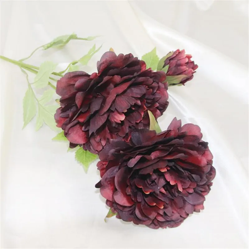 10P European Fake Peony (3 heads/piece) 27.95" Length Simulation Fortune Flower for Wedding Home Decorative Artificial Flowers
10P European Fake Peony (3 heads/piece) 27.95" Length Simulation Fortune Flower for Wedding Home Decorative Artificial Flowers