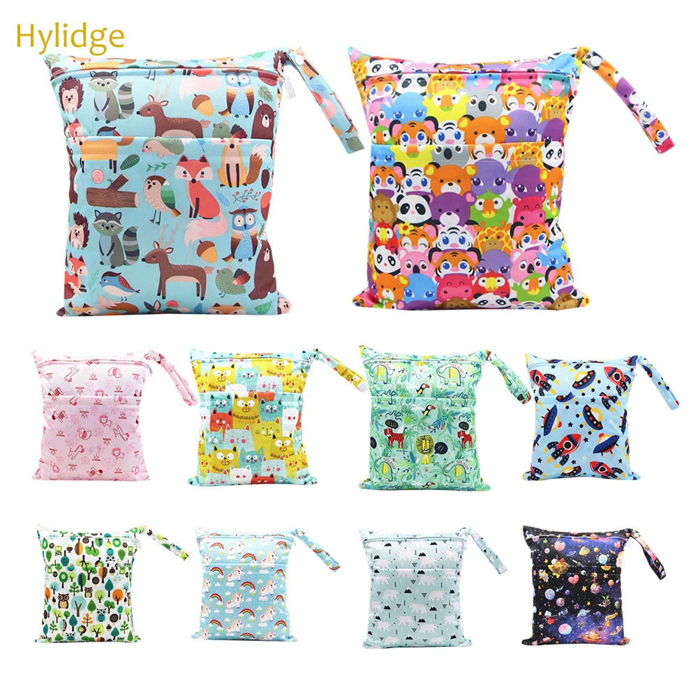 Hylidge Small Animal Waterproof Wet Bag Baby Diaper Bag for Stroller Organizer Bag for Mom Double Zip Universal Travel Baby Bag
Hylidge Small Animal Waterproof Wet Bag Baby Diaper Bag for Stroller Organizer Bag for Mom Double Zip Universal Travel Baby Bag