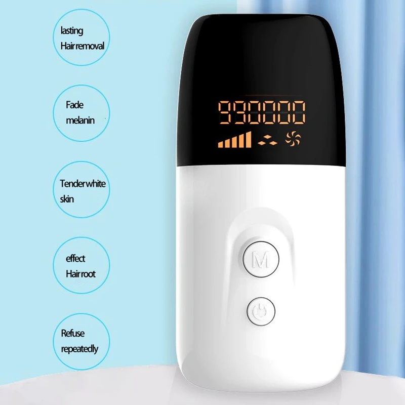 999999 Flash Permanent Epilator LCD Display Pulsed Light USB Chargeable IPL Hair Removal Machine
999999 Flash Permanent Epilator LCD Display Pulsed Light USB Chargeable IPL Hair Removal Machine