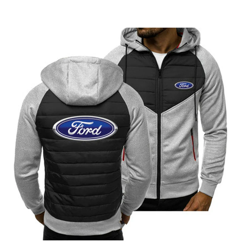 Новинка 2021, мужские толстовки с логотипом Ford, весенне-осенняя куртка, Повседневная Толстовка, толстовка с длинным рукавом и молнией 
Новинка 2021, мужские толстовки с логотипом Ford, весенне-осенняя куртка, Повседневная Толстовка, толстовка с длинным рукавом и молнией