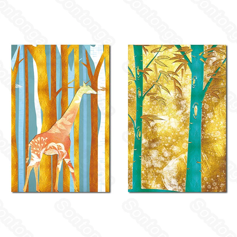 Giraffe Decorative Painting Living Room Background Wall Stickers Warm Wall Stickers Self-Adhesive Bedroom Wall Wall Decoration
Giraffe Decorative Painting Living Room Background Wall Stickers Warm Wall Stickers Self-Adhesive Bedroom Wall Wall Decoration