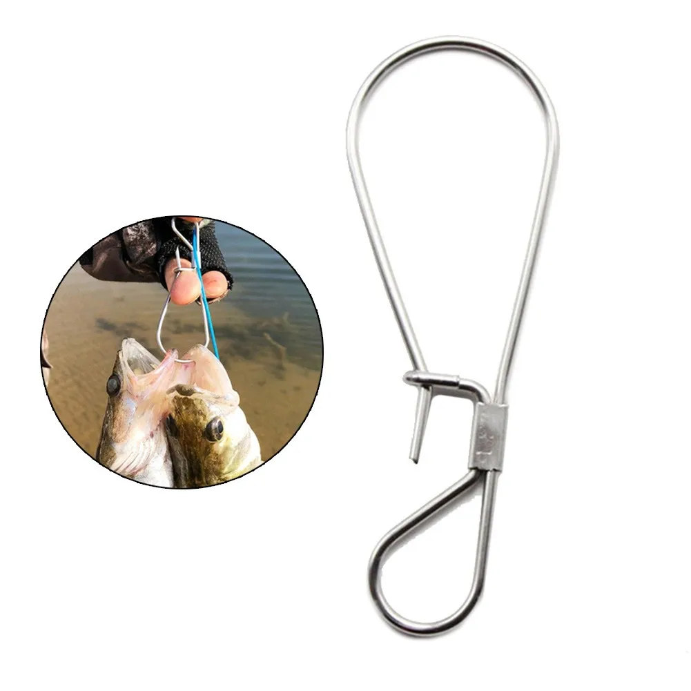 1Pc Fishing Lock Buckle Prevent Fish Slip Excape Live Fish Lock Tool Stainless Steel Ring Tie Buckle Fishing Tackle Snap Tackle
1Pc Fishing Lock Buckle Prevent Fish Slip Excape Live Fish Lock Tool Stainless Steel Ring Tie Buckle Fishing Tackle Snap Tackle