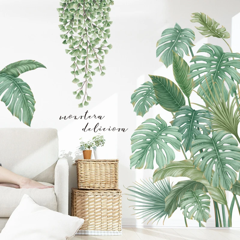Green Leaves Wall Stickers for Bedroom Living room Dining room Kitchen Kids room DIY Vinyl Wall Decals Door Murals Home Decor
Green Leaves Wall Stickers for Bedroom Living room Dining room Kitchen Kids room DIY Vinyl Wall Decals Door Murals Home Decor