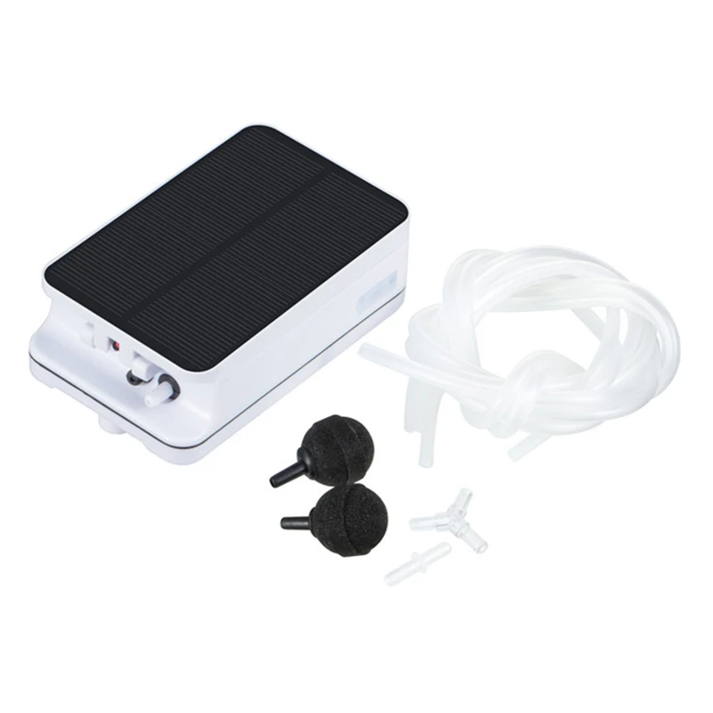 Noiseless Solar-Powered 5V DC Charging Oxygen Pump Oxygenator Fish Tank Aquarium Air Pump Rechargeable Battery Oxygen Air Bubble
Noiseless Solar-Powered 5V DC Charging Oxygen Pump Oxygenator Fish Tank Aquarium Air Pump Rechargeable Battery Oxygen Air Bubble