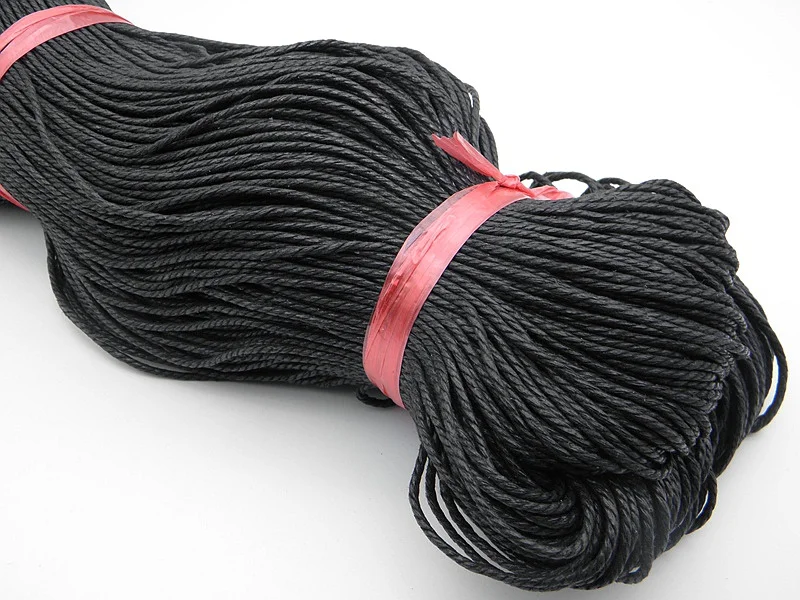 10m/lot 2.0mm Three strands of cotton wax rope DIY making for bracelet Hanging jewelry multicolor
10m/lot 2.0mm Three strands of cotton wax rope DIY making for bracelet Hanging jewelry multicolor