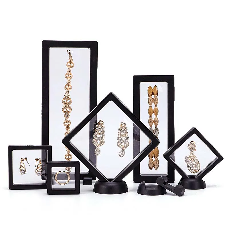 Ring Earrings Suspension Display Stand Elastic PE Film Rack Case Dustproof Transparent Bead Bracelet Pendant Jewelry Storage Box
Ring Earrings Suspension Display Stand Elastic PE Film Rack Case Dustproof Transparent Bead Bracelet Pendant Jewelry Storage Box