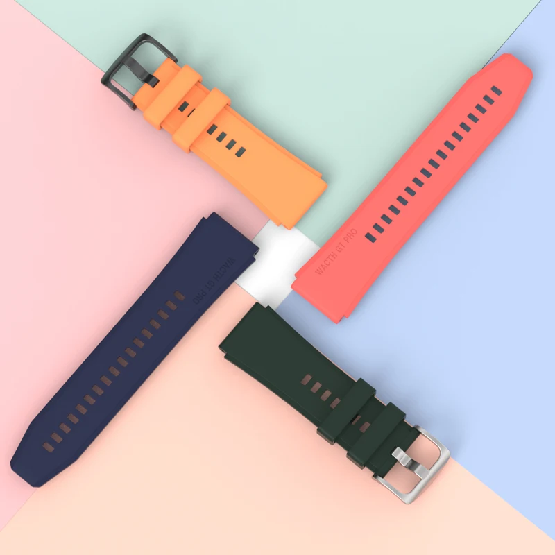 Силиконовый ремешок для Huawei Watch Gt2 Pro, 22 мм, сменный ремешок для часов Huawei GT2 Pro 
Силиконовый ремешок для Huawei Watch Gt2 Pro, 22 мм, сменный ремешок для часов Huawei GT2 Pro